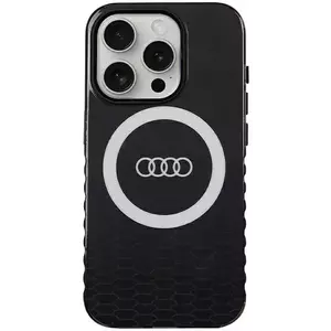 Tok Audi IML Big Logo MagSafe Case iPhone 15 Pro 6.1" black hardcase AU-IMLMIP15P-Q5/D2-BK (AU-IMLMIP15P-Q5/D2-BK) kép