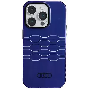 Tok Audi IML MagSafe Case iPhone 14 Pro 6.1" navy blue hardcase AU-IMLMIP14P-A6/D3-BE (AU-IMLMIP14P-A6/D3-BE) kép