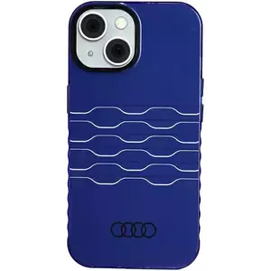 Tok Audi IML MagSafe Case iPhone 15 6.1" navy blue hardcase AU-IMLMIP15-A6/D3-BE (AU-IMLMIP15-A6/D3-BE) kép