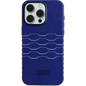 Tok Audi IML MagSafe Case iPhone 15 Pro Max 6.7" navy blue hardcase AU-IMLMIP15PM-A6/D3-BE (AU-IMLMIP15PM-A6/D3-BE) kép
