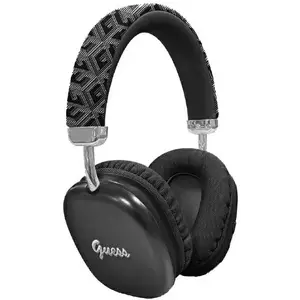 Fejhallgató Guess Bluetooth on-ear headphones GUBHK1GCTCSK black Gcube Metallic Script Logo (GUBHK1GCTCSK) kép
