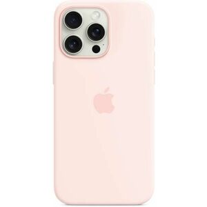 iPhone 15 Pro Max MagSafe Silicone cover light pink (MT1U3ZM/A) kép