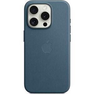 iPhone 15 Pro Max FineWoven MagSafe cover pacigic blue (MT4Y3ZM/A) kép