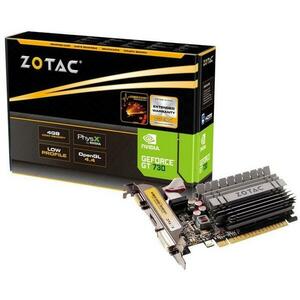 GeForce GT 730 4GB Zone Edition 4GB GDDR3 64bit (ZT-71115-20L) kép