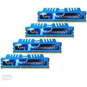 RipjawsX 32GB (4x8GB) DDR3 1600MHz F3-1600C9Q-32GXM kép
