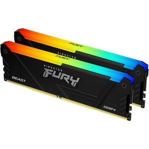 FURY Beast RGB 32GB (2x16GB) DDR4 2666MHz KF426C16BB12AK2/32 kép