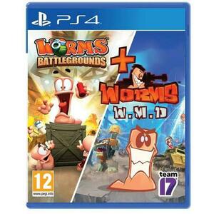 Worms Battlegrounds + Worms W.M.D (PS4) kép