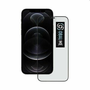 OBAL: ME 5D Edzett védőüveg Apple iPhone 12/12 Pro számára, fekete kép