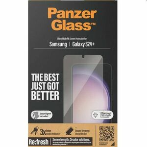 PanzerGlass Re: fresh UWF védőüveg applikátorral Samsung Galaxy S24 Plus számára, fekete kép