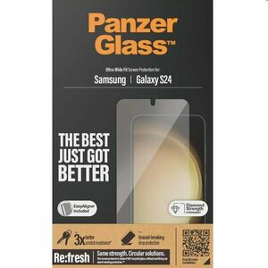 PanzerGlass Re: fresh UWF védőüveg applikátorral Samsung Galaxy S24 számára, fekete kép