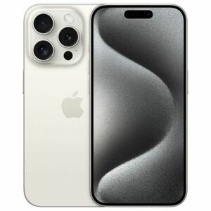 Apple iPhone 15 Pro 128GB, fehér titanium kép