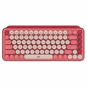 Vezeték nélküli billentyűzet Logitech POP Key Heartbreaker, rózsaszín kép