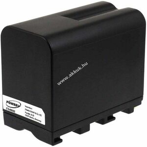 Helyettesítő akku videokamera Sony CCD-SC7/E 6600mAh fekete kép