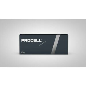 Procell (Duracell) industrial ipari elem R20 / LR20 / mono / góliát / D - 10db/csom. kép