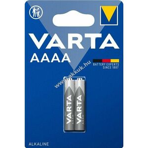 Varta Alkaline elem Piccolo, AAAA, LR61 4061 Professional Electronics 2db/csomag kép