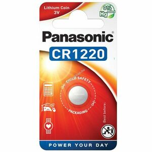 Panasonic gombelem CR1220 kép