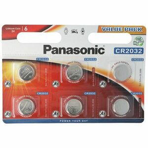 Panasonic CR2032 Lithium gombelem 6db/csomag kép
