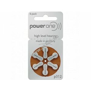 Varta Power One elem P312 hallókészülékhez 6db/csom. - Kiárusítás! kép