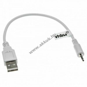 USB töltőkábel 2, 5 mm-es csatlakozó dugóval a JBL Synchros E40BT fehér - Kiárusítás! kép