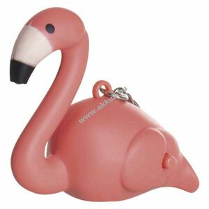 LED-es lámpa kulcstartó flamingó kép