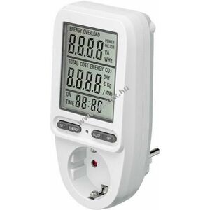 Digitális fogyasztásmérő Pro elektromos háztartási készülékek energiafogyasztásának méréséhez kép