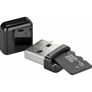 Goobay Micro SD memóriakártya olvasó USB 2.0 csatlakozással kép