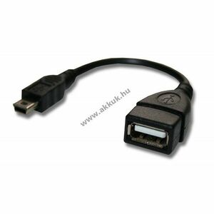 Mini-USB OTG adapterkábel kép