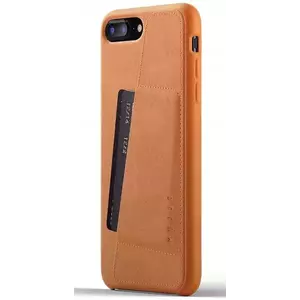 Tok MUJJO Full Leather Wallet Case for iPhone 8 Plus / 7 Plus - Tan (MUJJO-CS-091-TN) kép