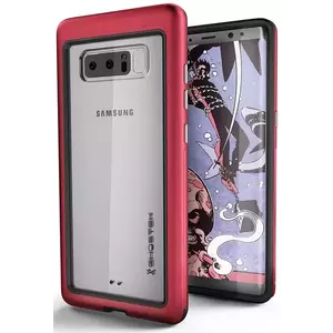 Tok Ghostek - Samsung Galaxy Note 8 Case Atomic Slim Series, Red (GHOCAS671) kép