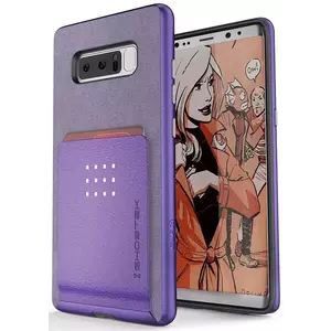 Tok Ghostek - Samsung Galaxy Note 8 Wallet Case Exec 2 Series, Purple (GHOCAS890) kép