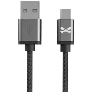 Kábel Ghostek - NRGline Micro USB 0, 9m , Black/Graphite (GHOCBL028) kép