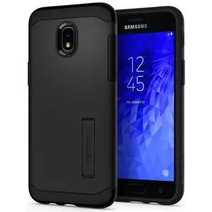 Tok SPIGEN - Samsung Galaxy J3 2018 Slim Armor Black (594CS24017) kép