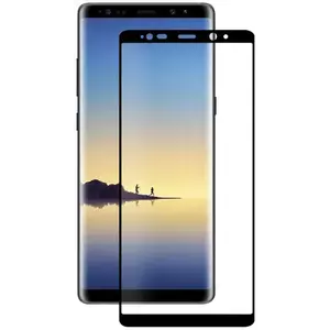 TEMPERED KIJELZŐVÉDŐ FÓLIA Eiger Glass 3D Screen Protector Samsung Galaxy Note 8 CASE FRIENDLY - Clear/Black (EGSP00143) kép