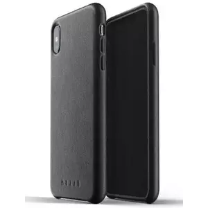 Tok MUJJO Full Leather Case for iPhone Xs Max - Black (MUJJO-CS-103-BK) kép