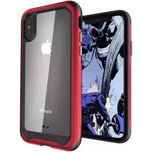 Tok Ghostek - Apple iPhone XS Max Case Atomic Slim 2 Series, Red (GHOCAS1040) kép