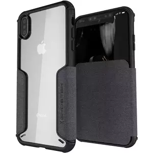 Tok Ghostek - Apple iPhone XS Max Wallet Case Exec 3 Series, Gray (GHOCAS1071) kép