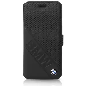 Tok BMW - Sony Xperia Z5 Signature Leather Book Case - Black (BMFLBKSZ5LDLB) kép
