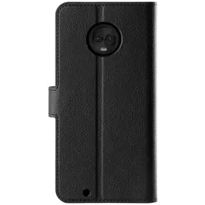 Tok XQISIT Slim Wallet Selection for Moto G6 black (32174) kép