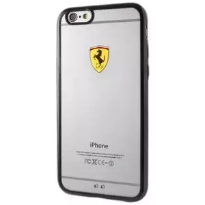 Tok Ferrari - Racing Hard Case Apple iPhone 6/6s - Transparent (FEHCP6BK) kép