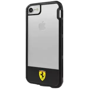 Tok Ferrari - Hard Case Apple iPhone 7 - Transparent ( FEHCP7BISBK) kép