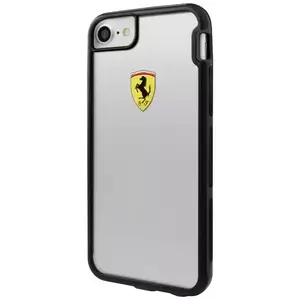 Tok Ferrari - Racing Shockproof Hard Case Apple iPhone 7 - Transparent (FEHCP7TR3) kép