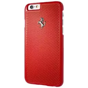 Tok Ferrari - Perforated Aluminium Hard Case Apple iPhone 6/6s- Red (FEPEHCP6RE) kép