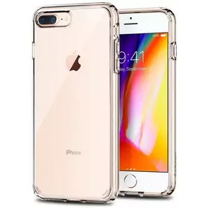 Tok SPIGEN - iPhone 7/8 Plus Case Ultra Hybrid 2 Crystal Clear (043CS21052) kép
