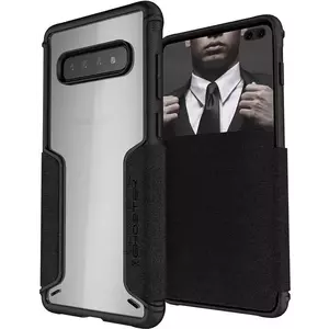 Tok Ghostek - Samsung Galaxy S10+ Wallet Case Exec 3 Series, Black (GHOCAS2073) kép