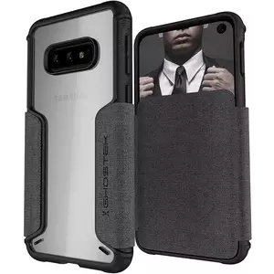 Tok Ghostek - Samsung Galaxy S10E Wallet Case Exec 3 Series, Gray (GHOCAS2071) kép