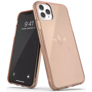 Tok ADIDAS - Protective Clear Case Big Logo for iPhone 11 Pro Max rose gold col. (36412) kép