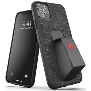 Tok ADIDAS - Grip case for iPhone 11 Pro Max black/red (36433) kép