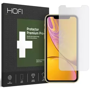 TEMPERED KIJELZŐVÉDŐ FÓLIA Hofi Glass Pro+ for Apple Iphone 11, Clear (5906735414646) kép