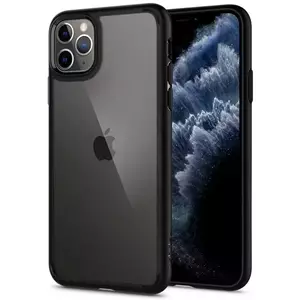 Tok SPIGEN - iPhone 11 Pro Case Ultra Hybrid, Matte Black (077CS27234) kép