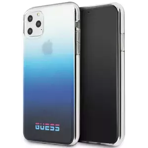Tok Guess iPhone 11 Pro Max gradient blue hard case California (GUHCN65DGCNA) kép